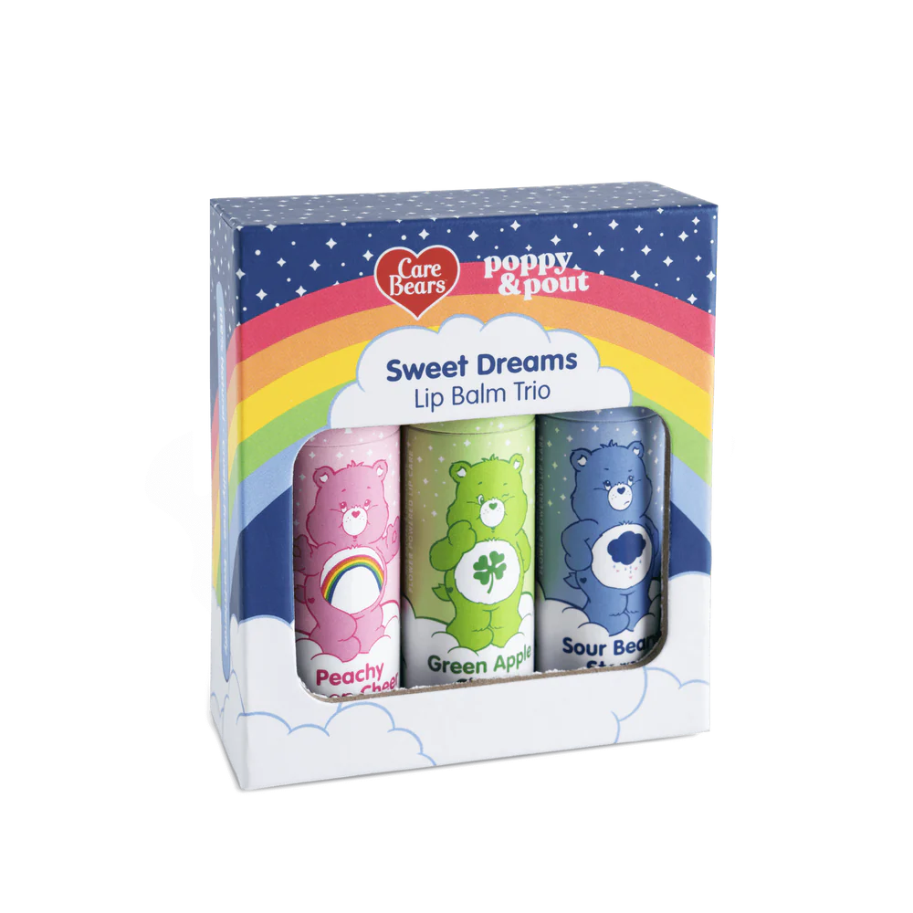 Poppy & Pout Care Bears Trio