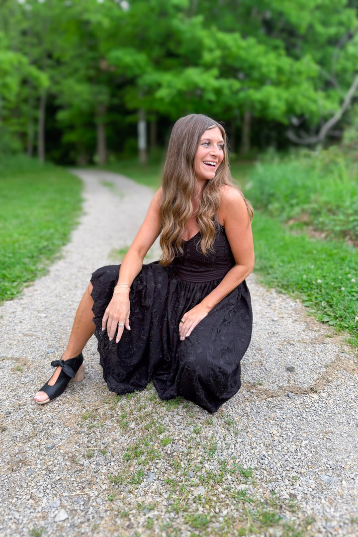 Midnight Meadow Dress