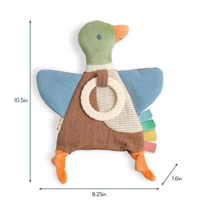 Mallard Duck Bitzy Crinkle Toy
