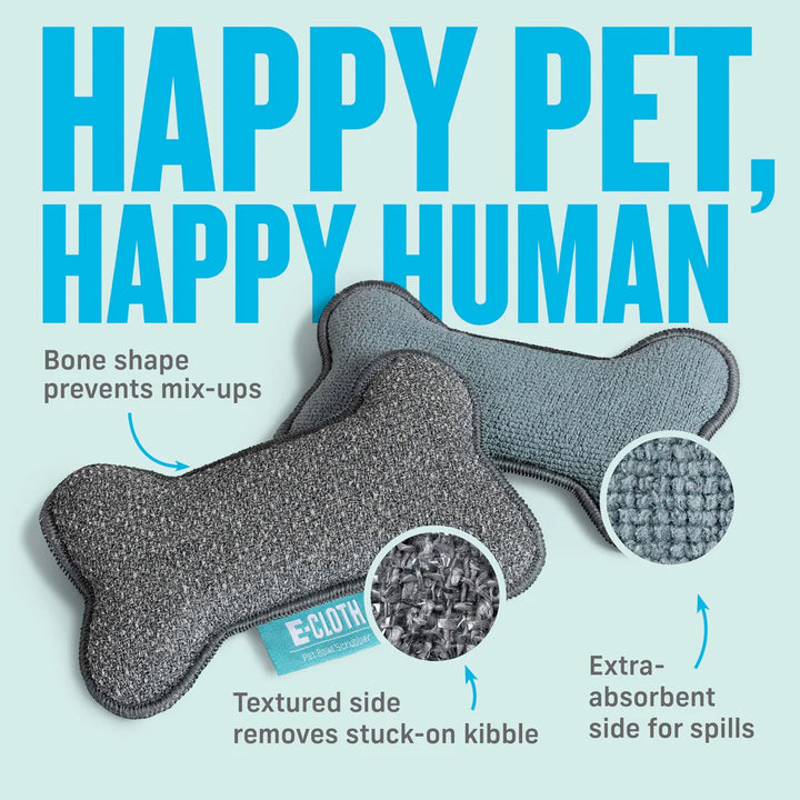 E-Cloth Pet Bowl Scrubber Sponge