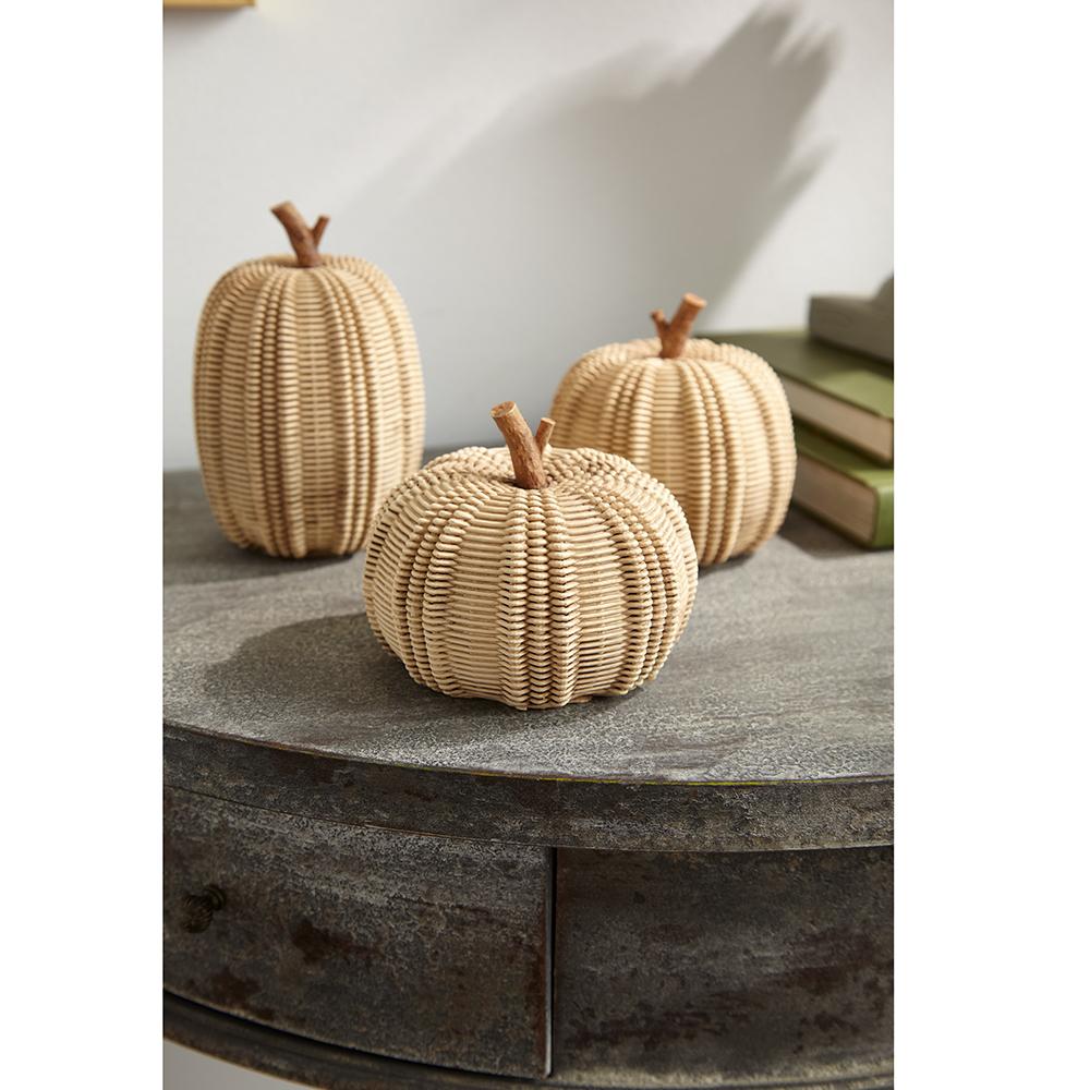 Basket Woven Pumpkin