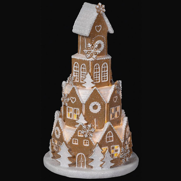 Light Up Extravagant Gingerbread House