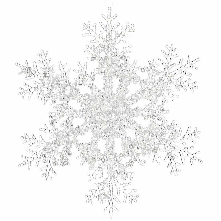 Beaded Snowflake Ornament