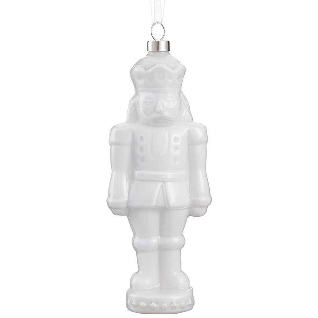 Glass Nutcracker Ornament