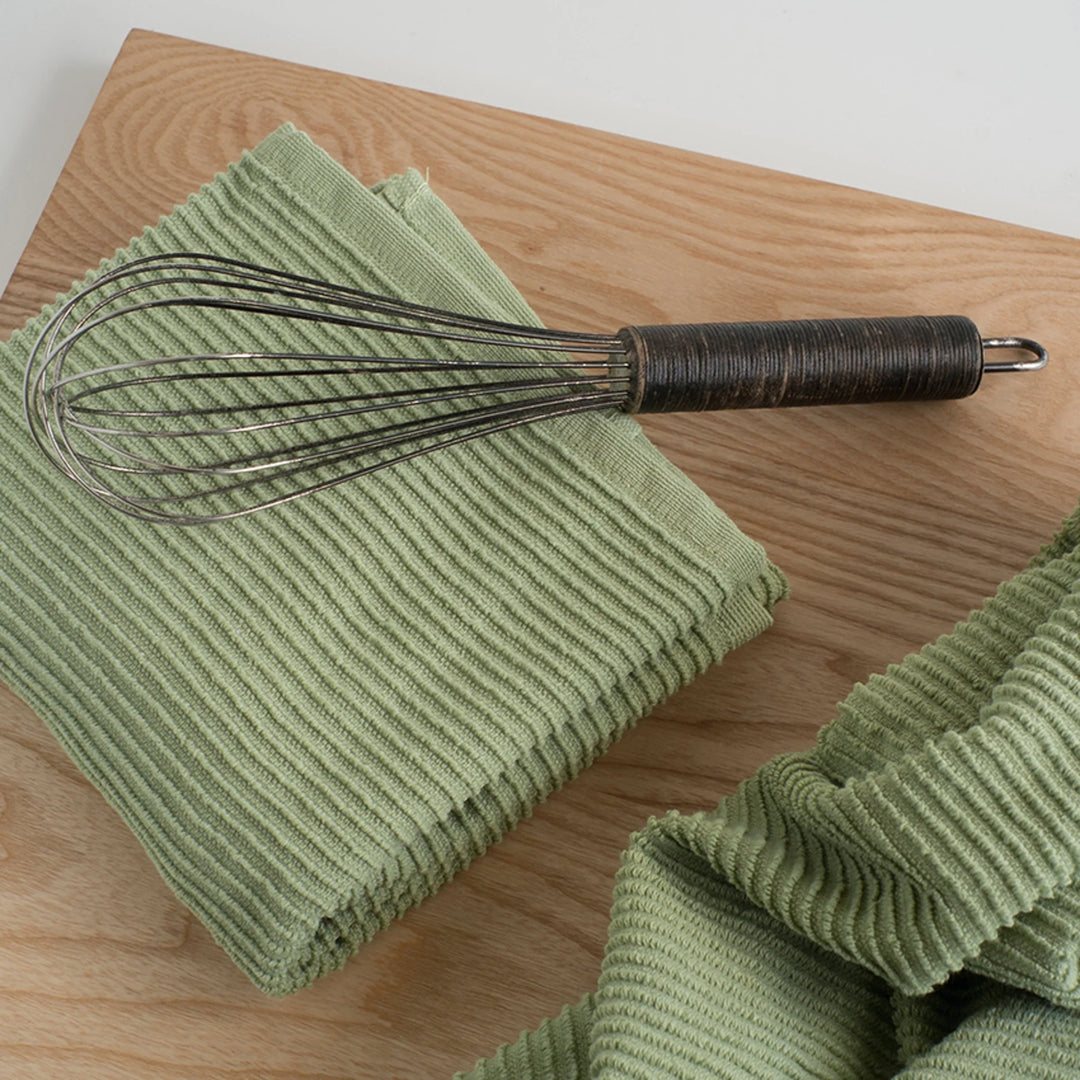 Sage Green Ripple Dishtowel