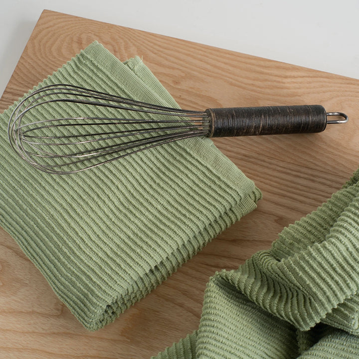 Sage Green Ripple Dishtowel