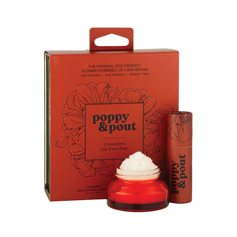Poppy & Pout - Original Lip Care Duo