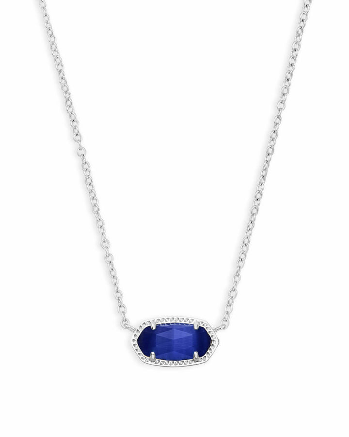 Kendra Scott Silver Elisa Short Pendant Necklace