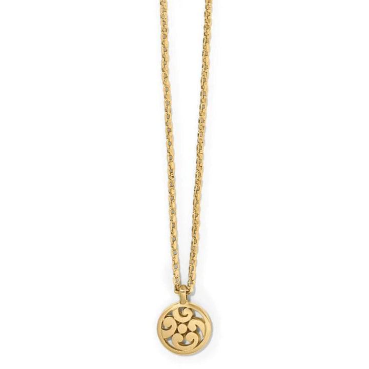 Brighton Contempo Medallion Petite Necklace