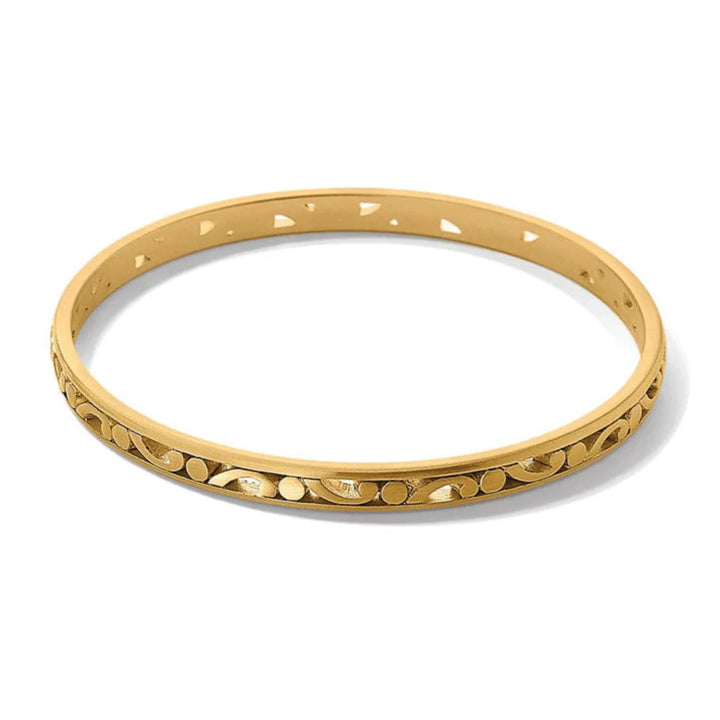 Brighton Contempo Gold Slim Bangle