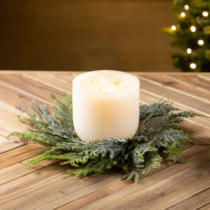 Norfolk Island Cedar Large Candle Ring