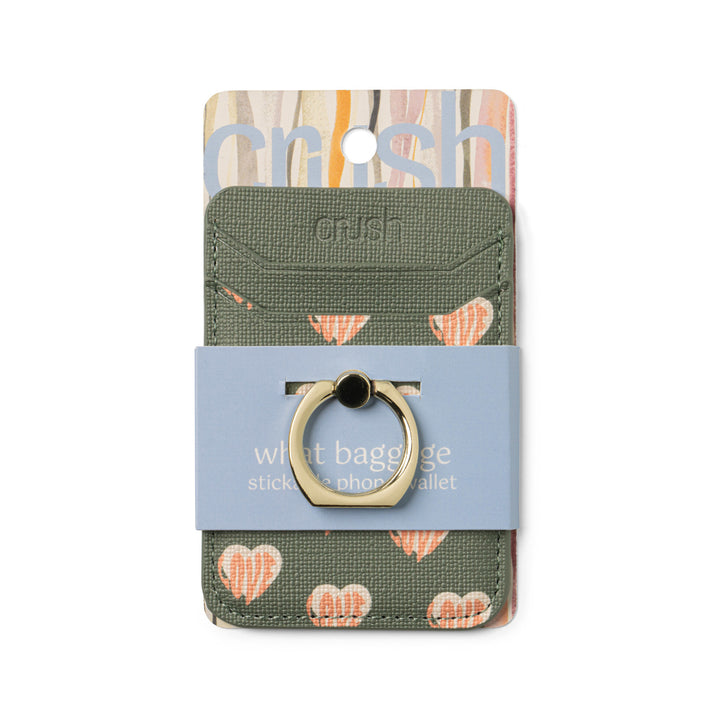 Crush What Baggage Stickable Phone Wallet