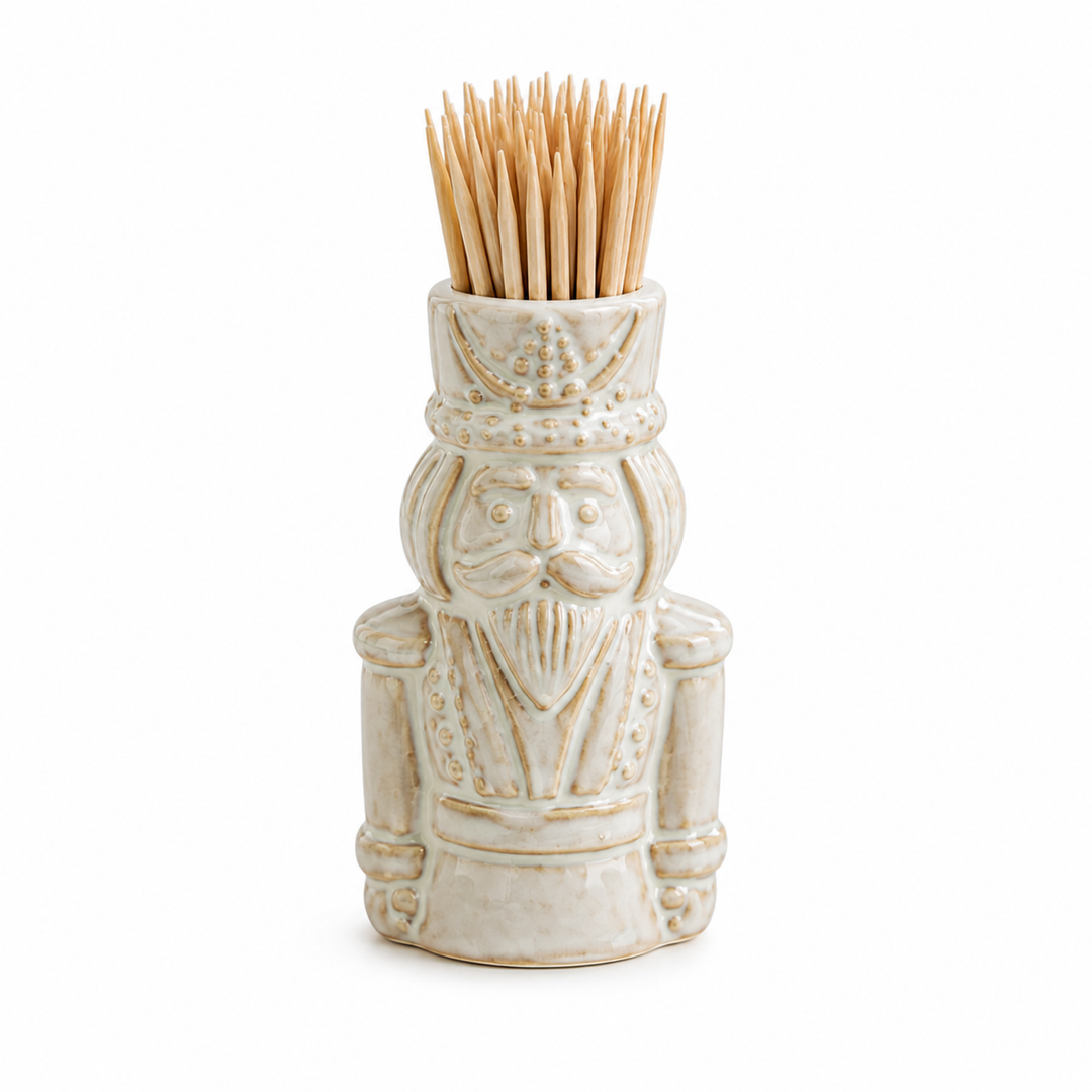 Holiday Toothpick Caddy Set