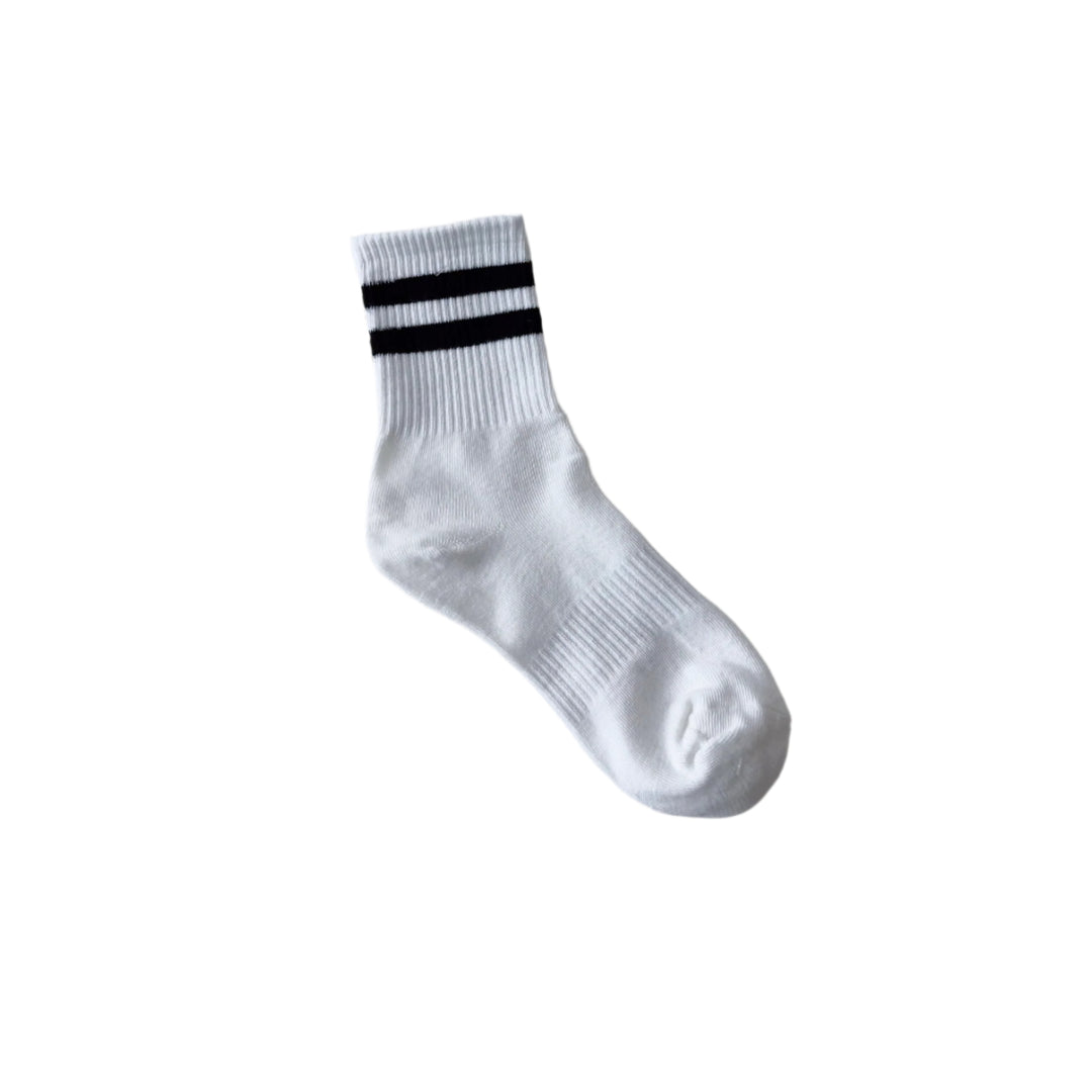 Striped Calf Socks