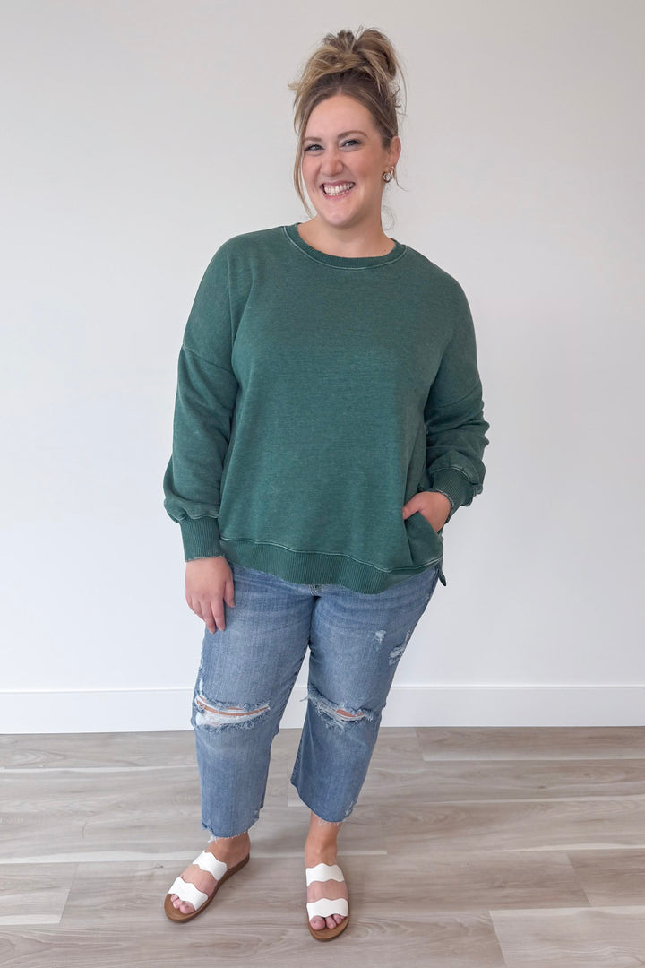 Cozied Up Sweatshirt Curvy