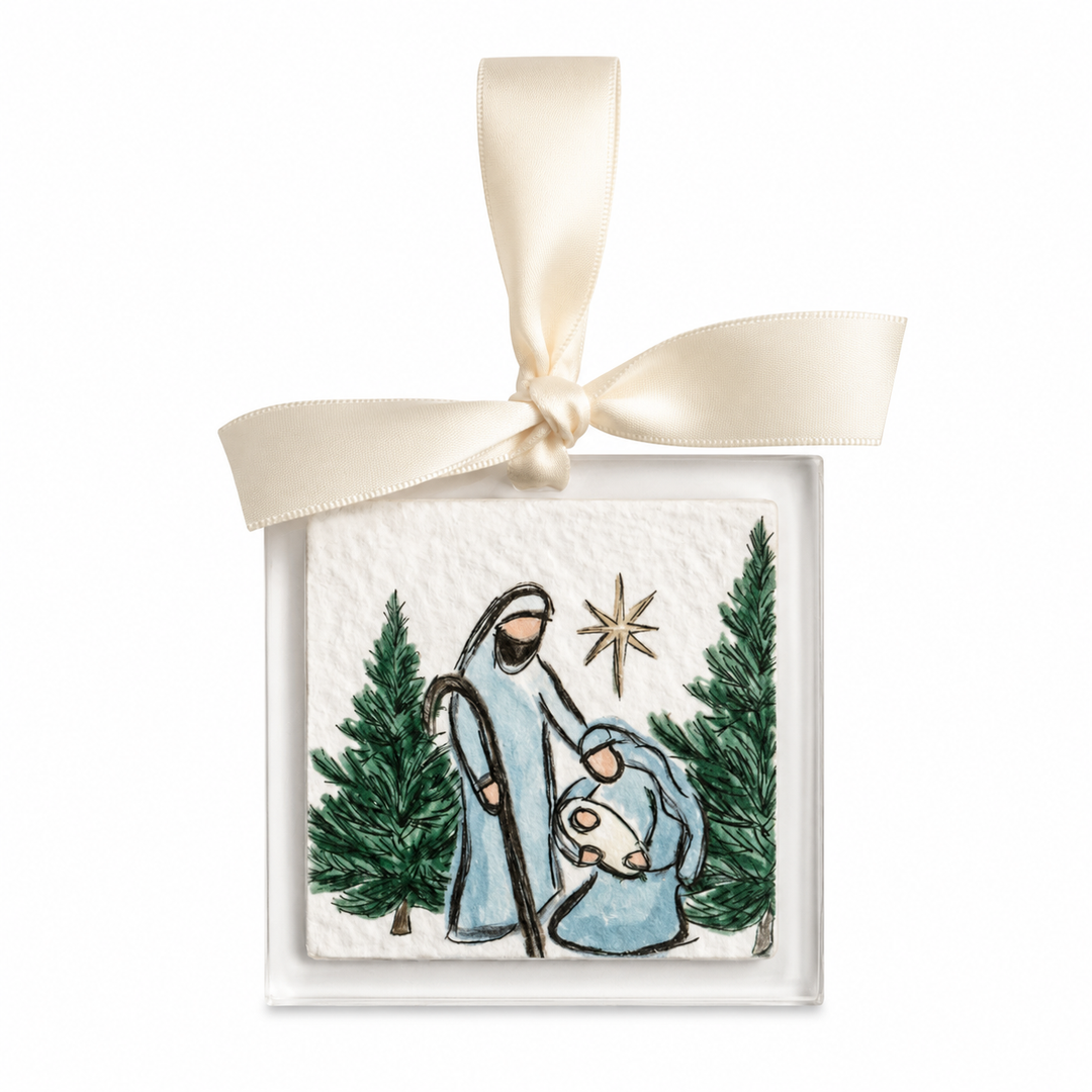 Mary Acrylic Ornament