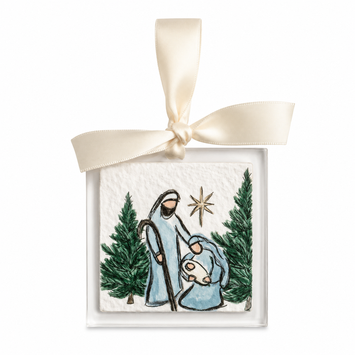 Mary Acrylic Ornament