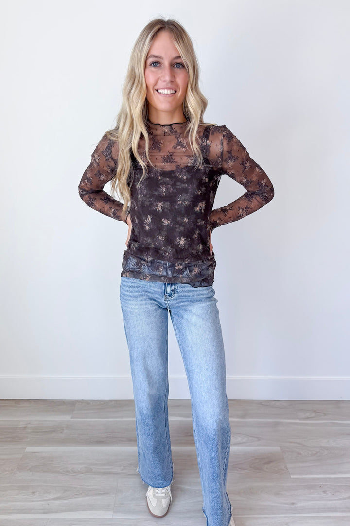 It's A Good Day Lace Top