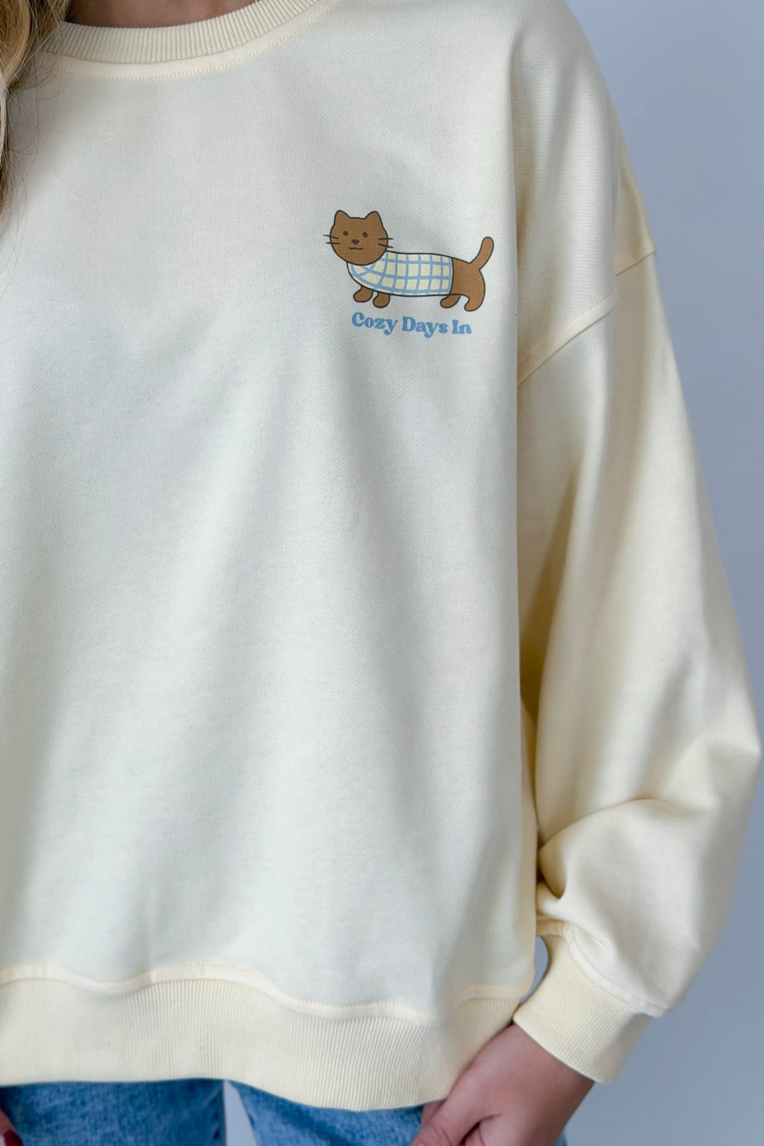 Cozy Days In Sweatshirt