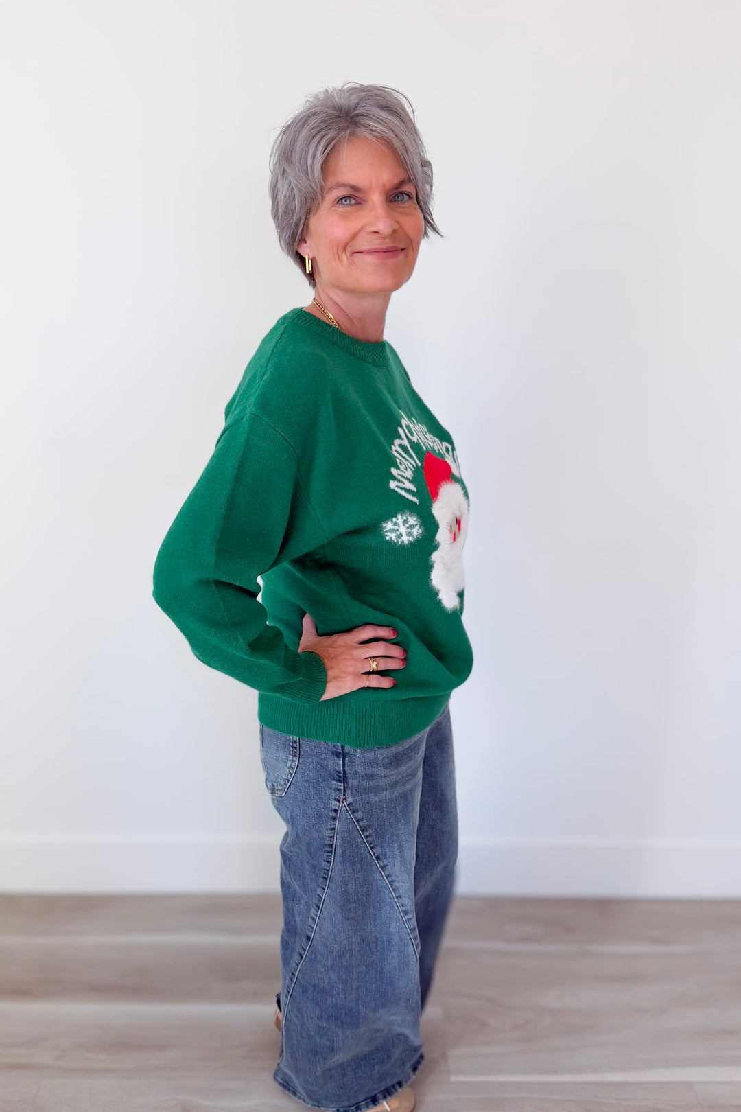 Merry Christmas Santa Sweater