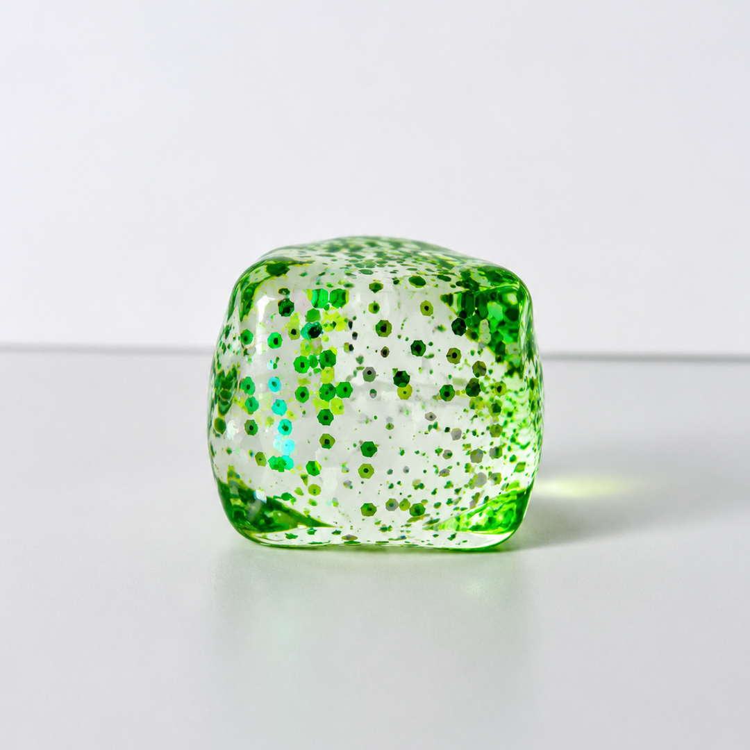 Glitter Squishy Cube