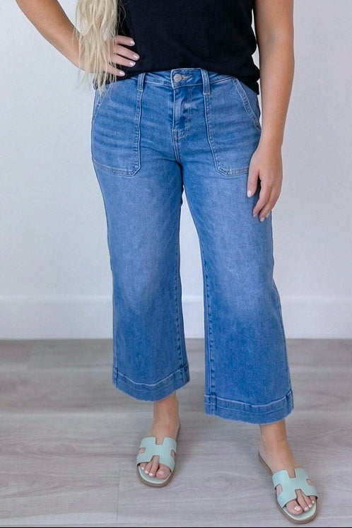 Vervet Find Joy Denim Curvy