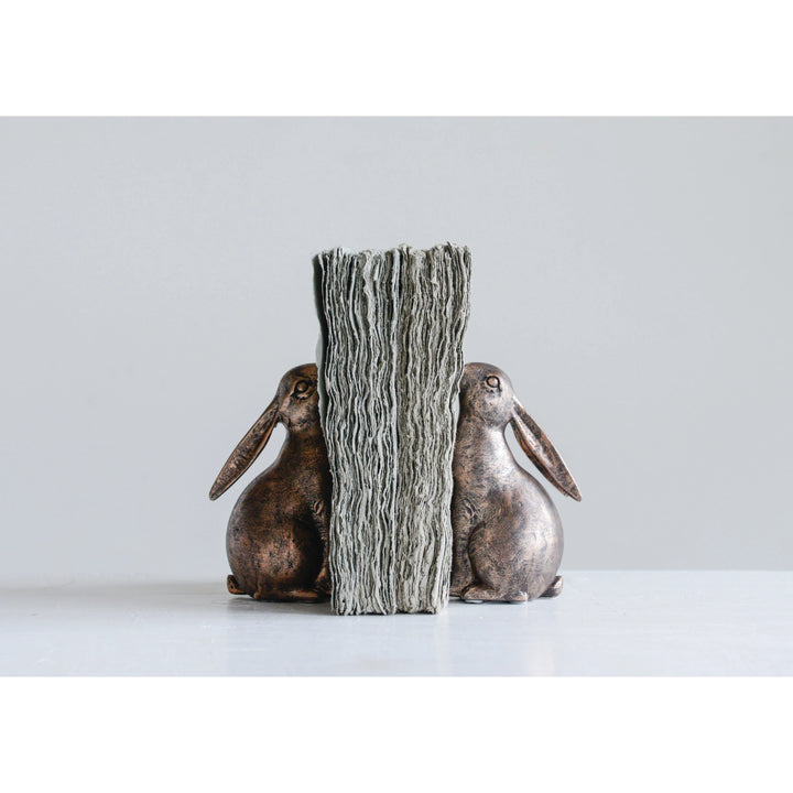 Bunny Bookends Set