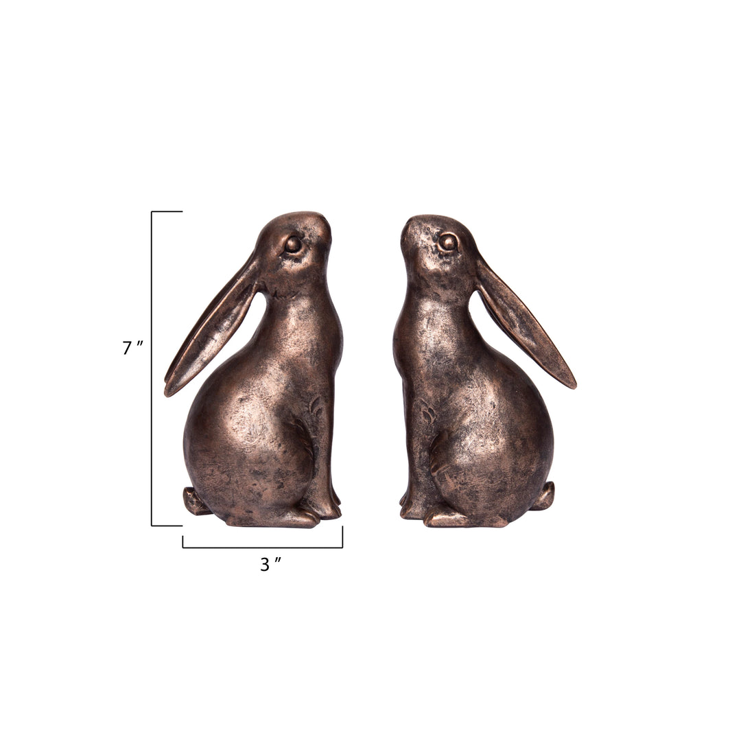 Bunny Bookends Set