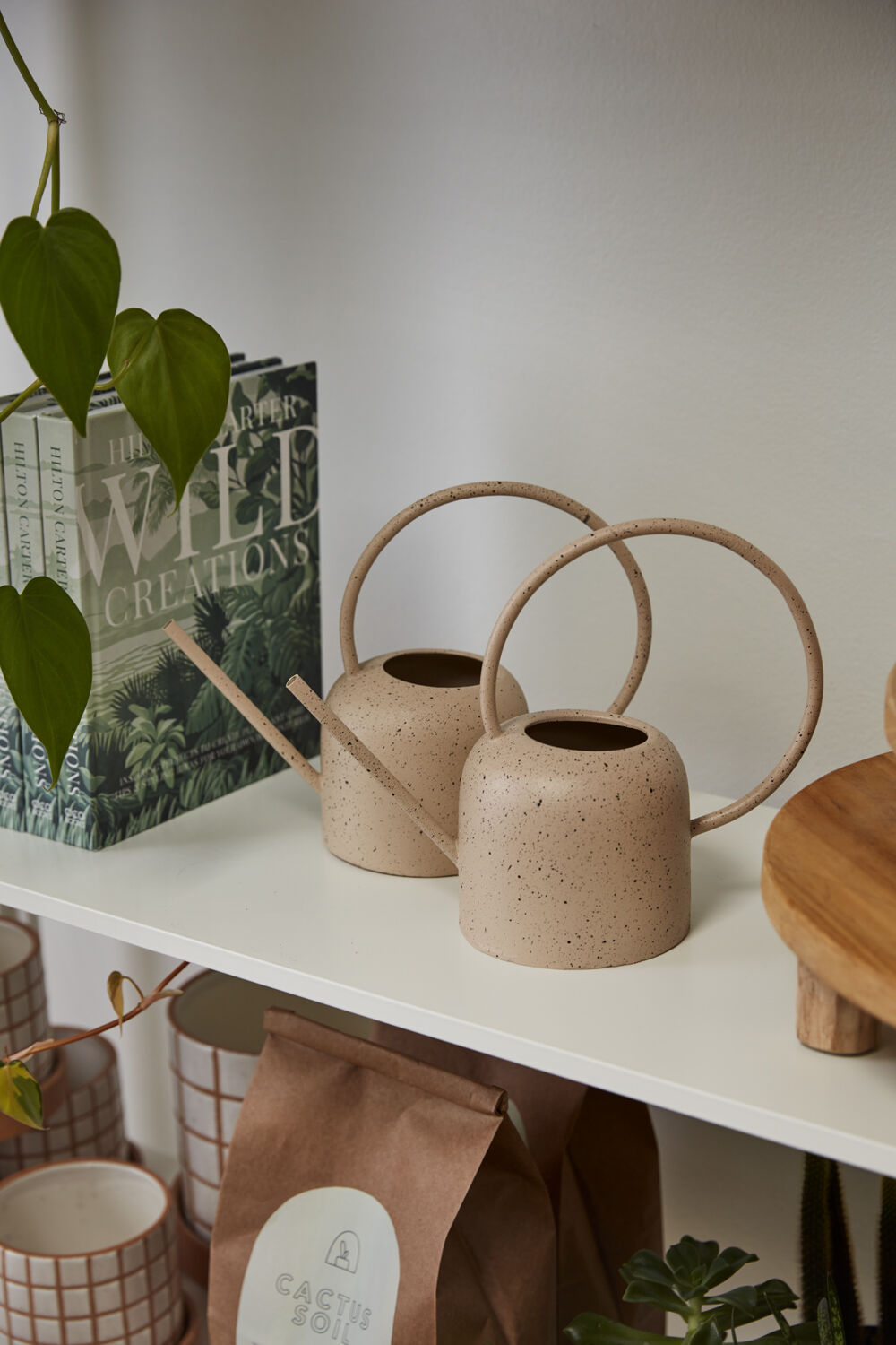 Danielle Speckled Watering Can