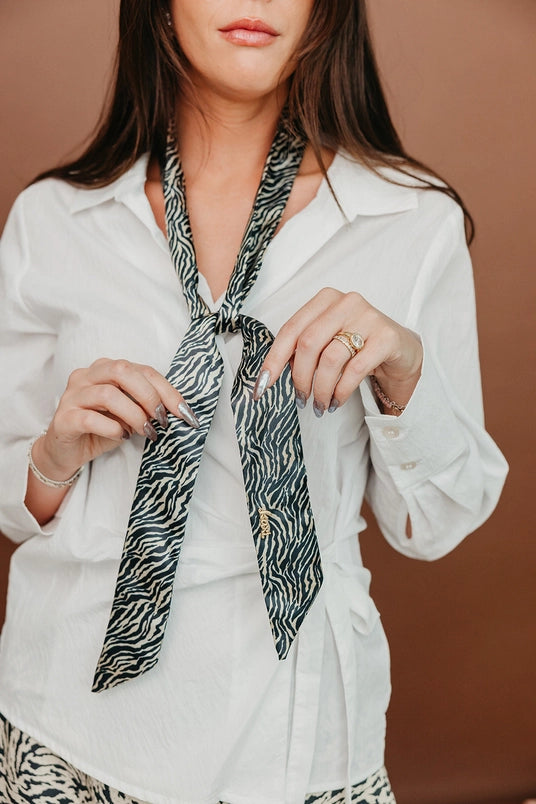 Kaxi Satin XL Skinny Hair Scarf