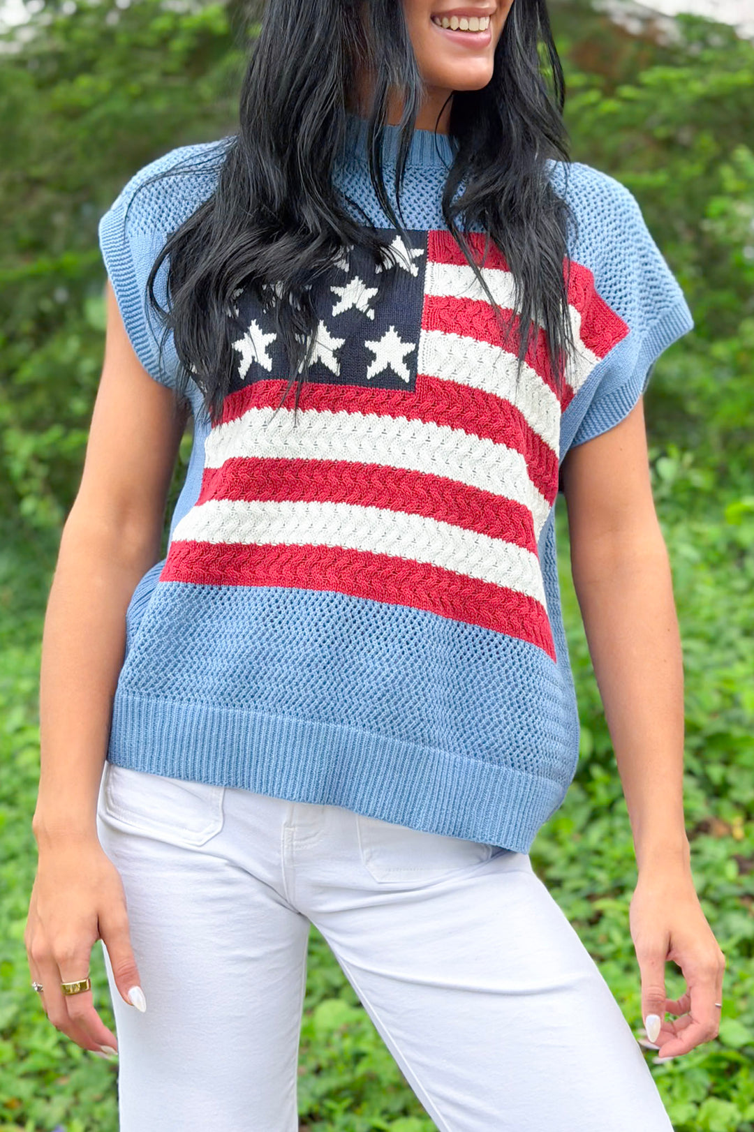 Stars, Stripes & Sunshine Top