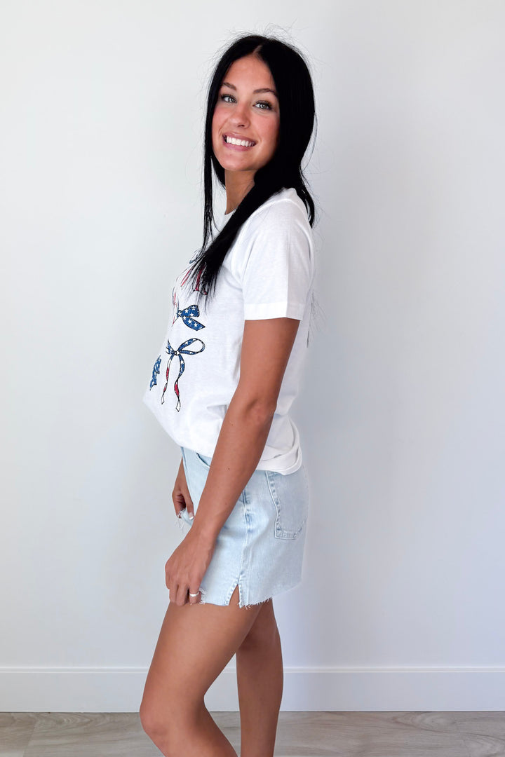 Americana Coquette Tee