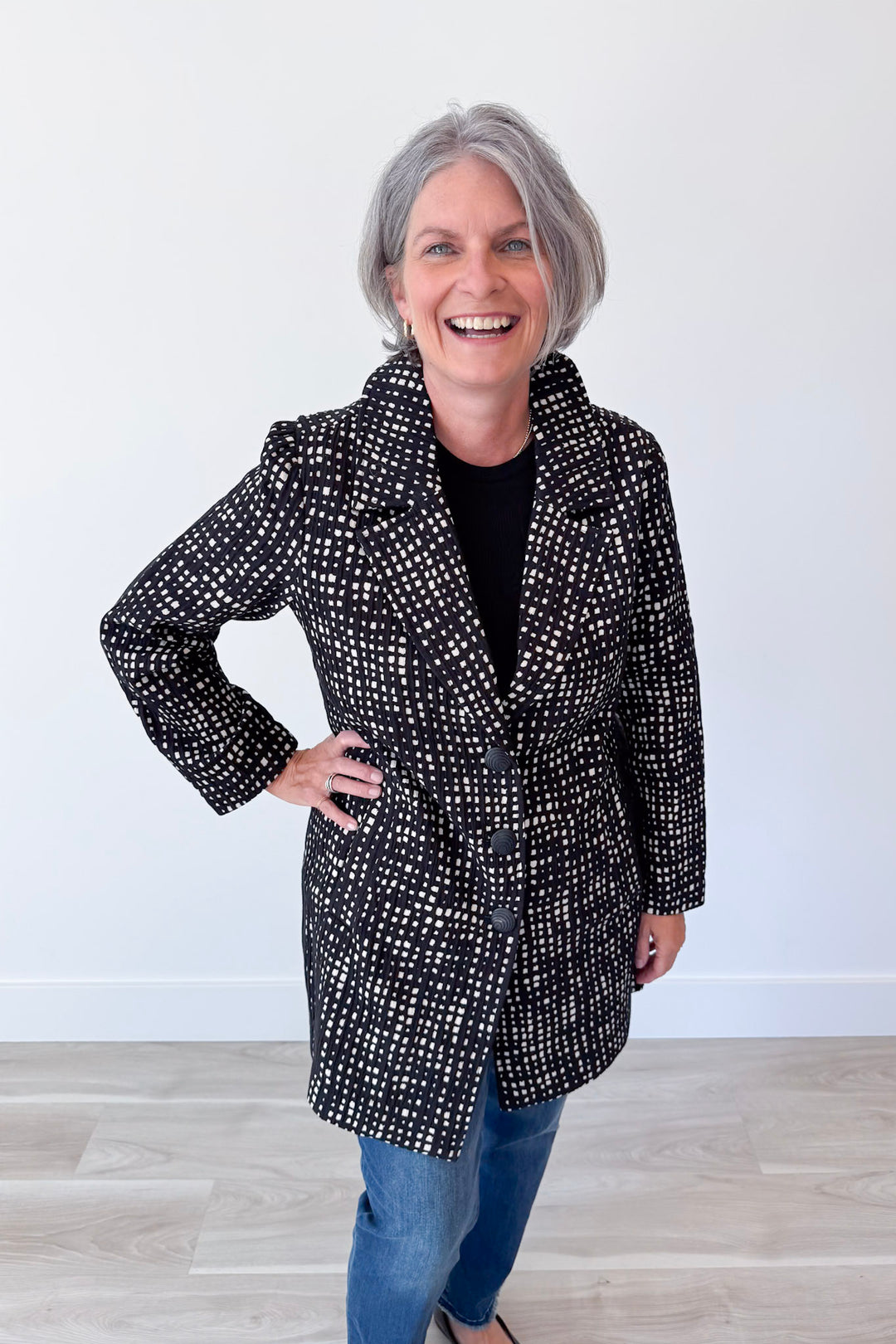 Autumn Check Coat
