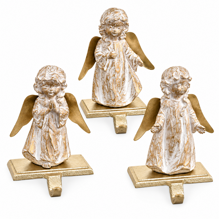 Vintage Angel Stocking Holder