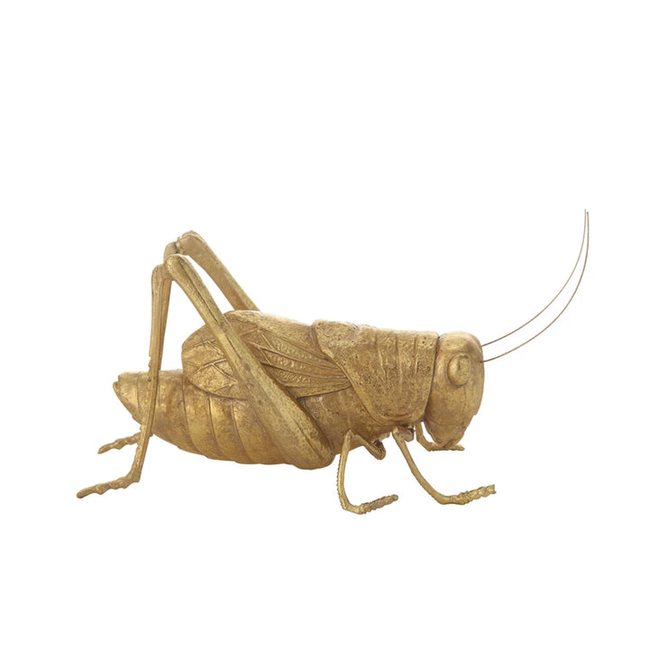 Golden Cricket Figurine