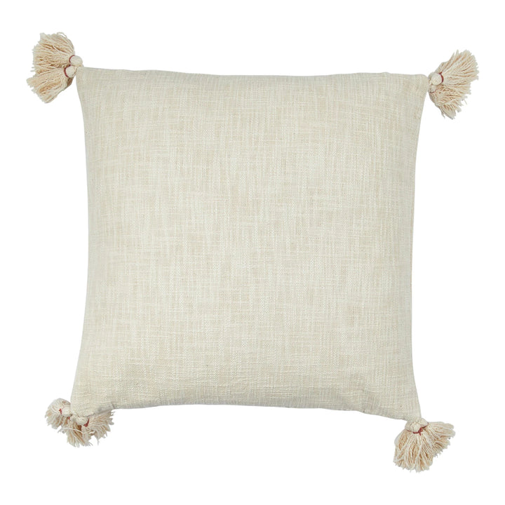 Dainty Dotted Tassel Pillow