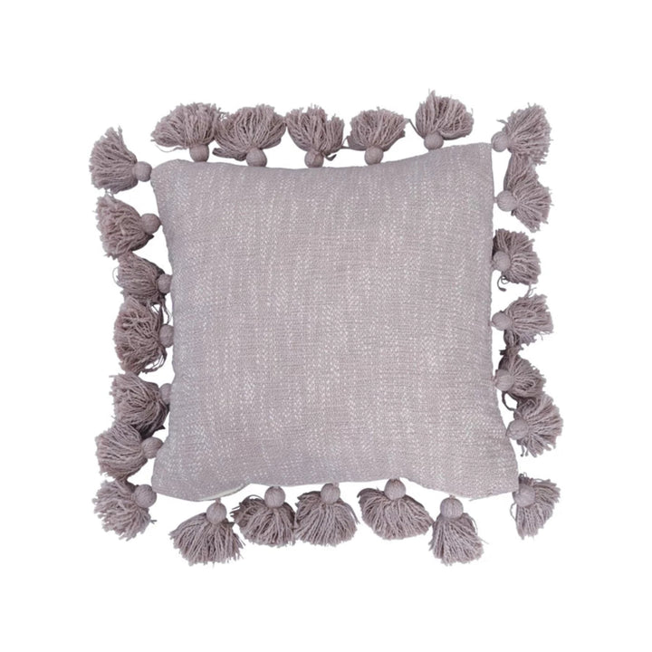 Lavender Melange Tassel Pillow