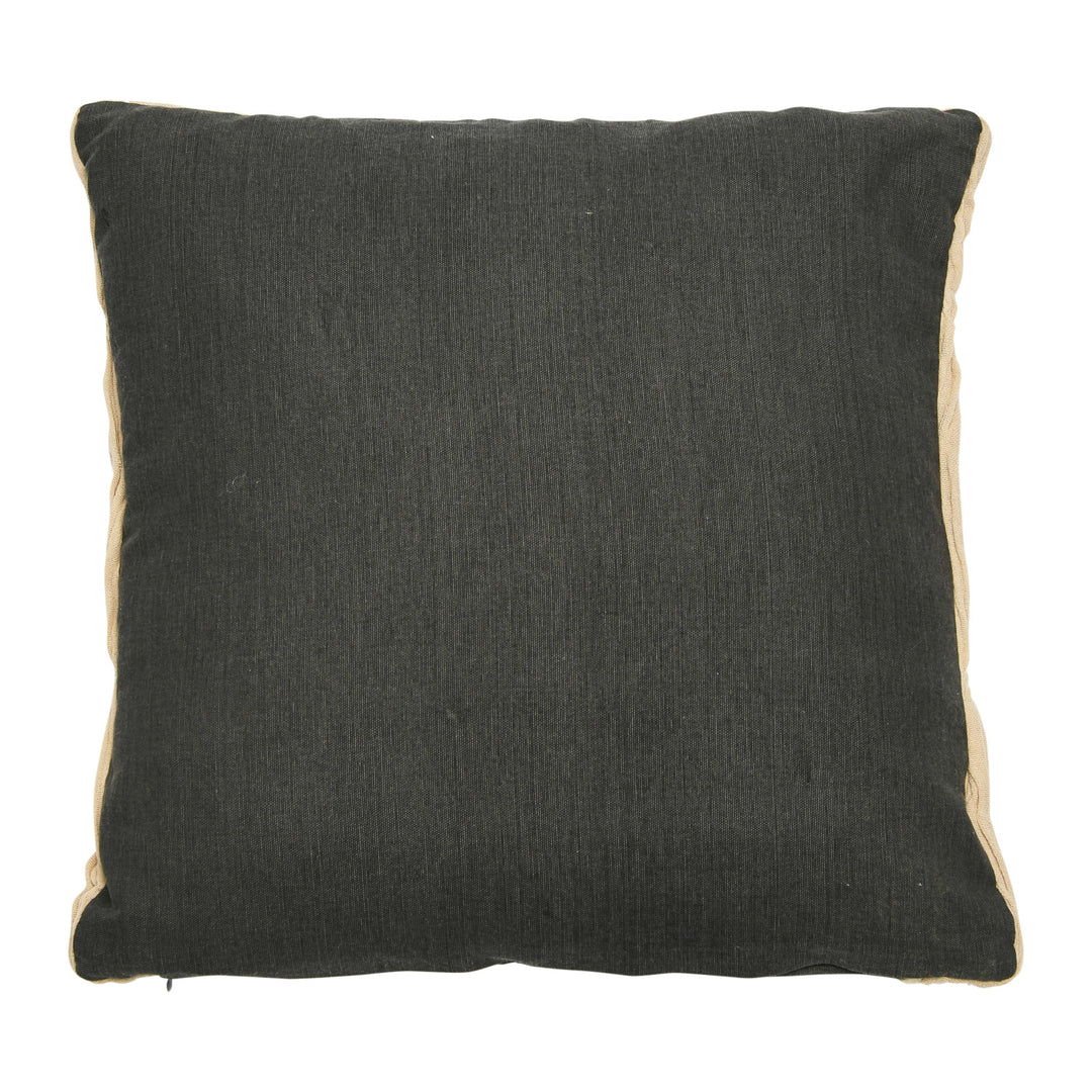 Textured Geometric Accent Pillow