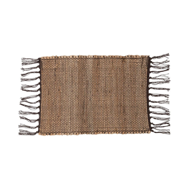 Natural Fringed Woven Placemat