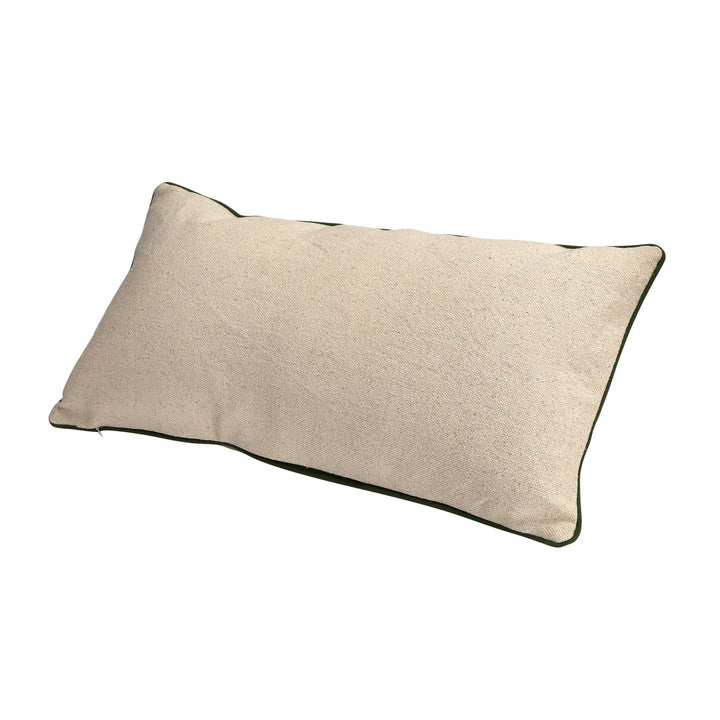 Embroidered Butterfly Flutters Lumbar Pillow