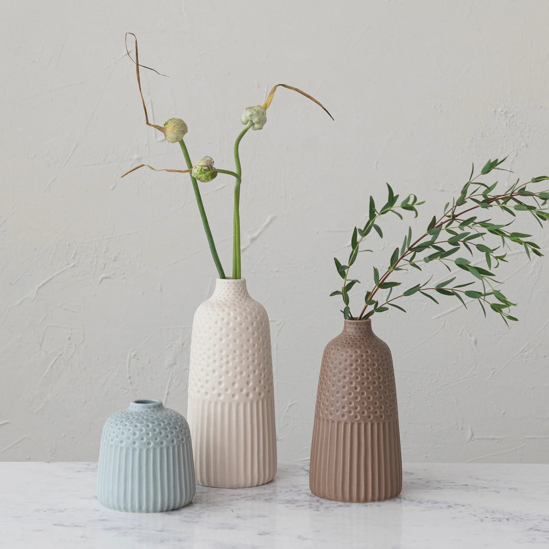 Matte Earth Tones Vase