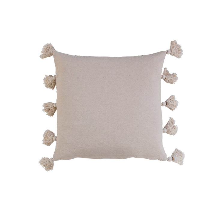 Square Woven Cotton Pillow