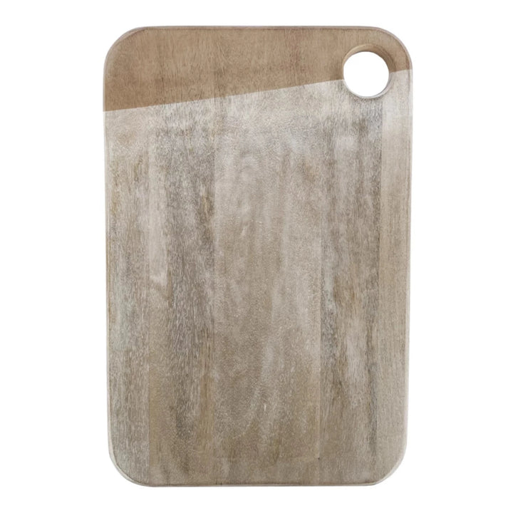 Color Blocked Wooden Cutting Board