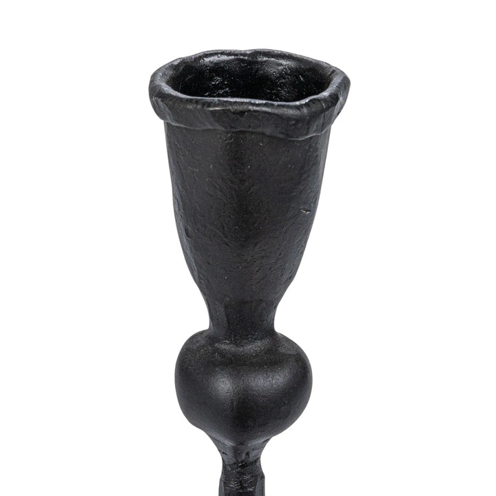 Detailed Cast Iron Taper Holder