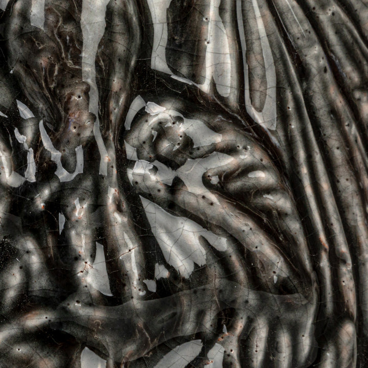 Embossed Botanical Terracotta Planter