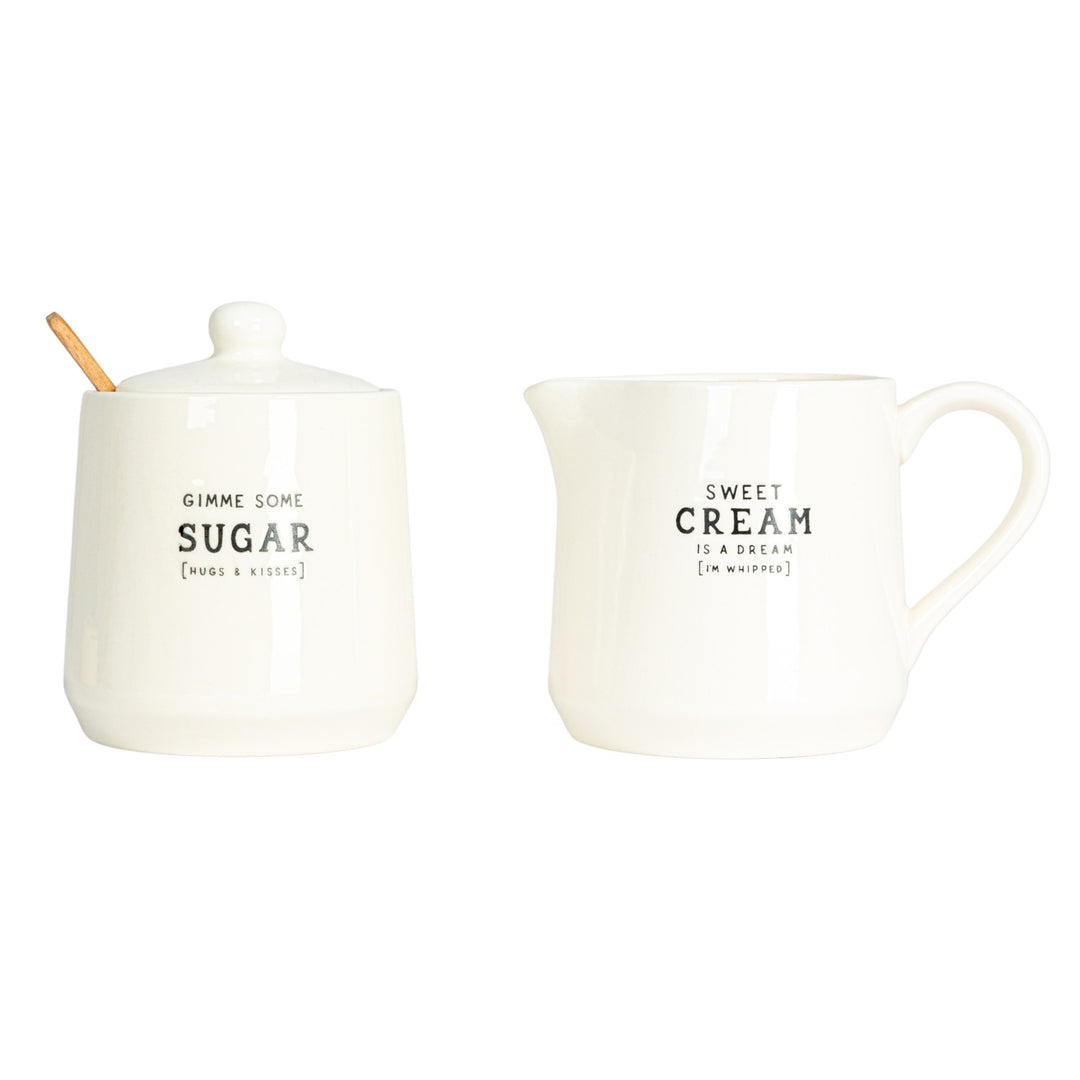 Cream & Sugar Set