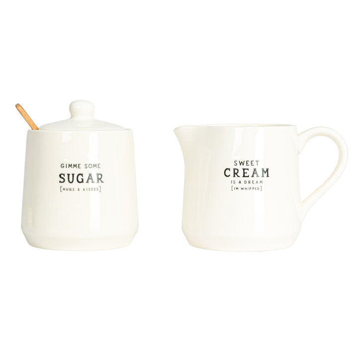 Cream & Sugar Set