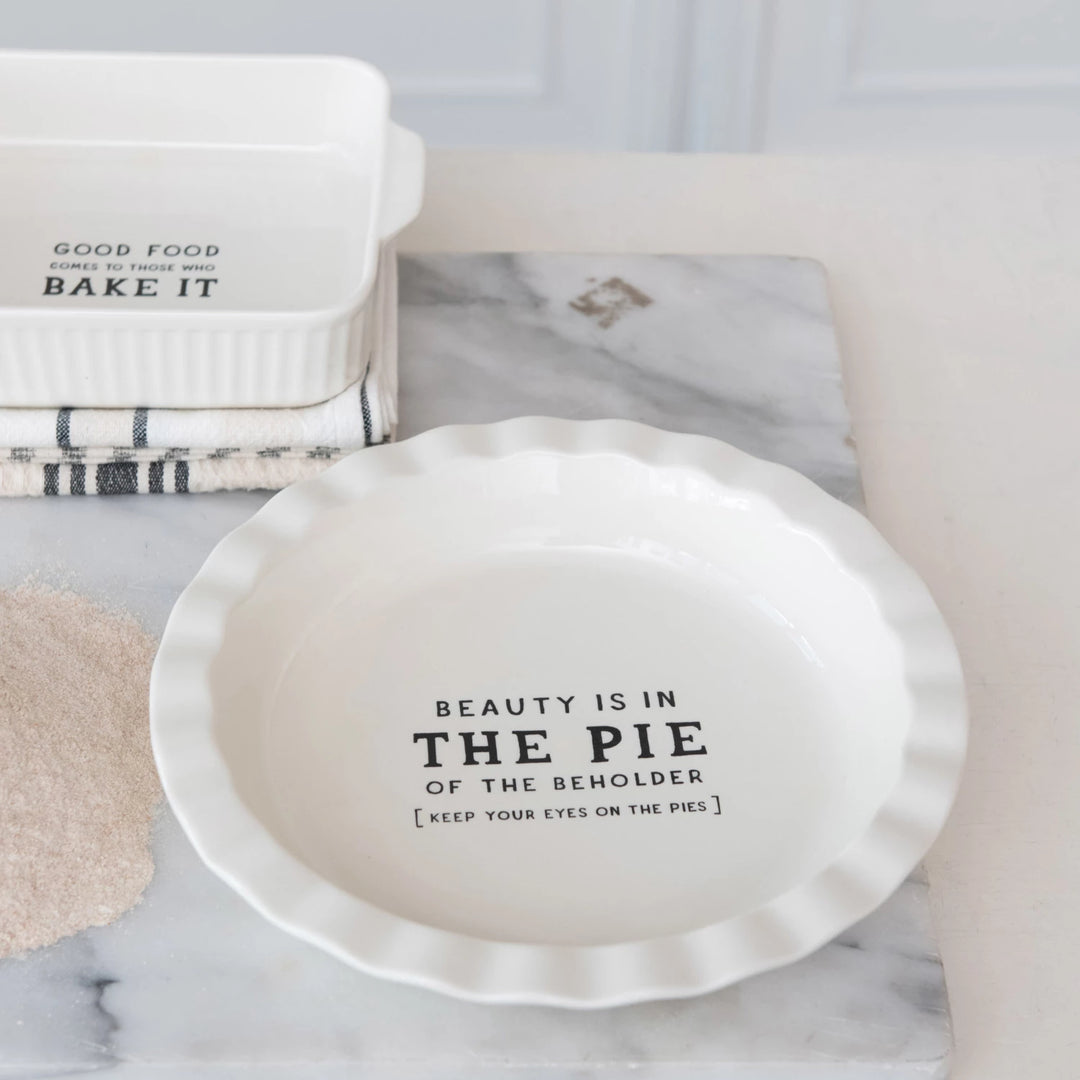 The Pie Of The Beholder Pie Dish