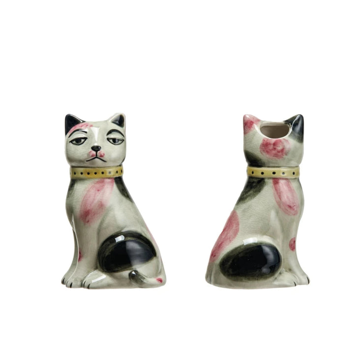 Cat Vintage Vase