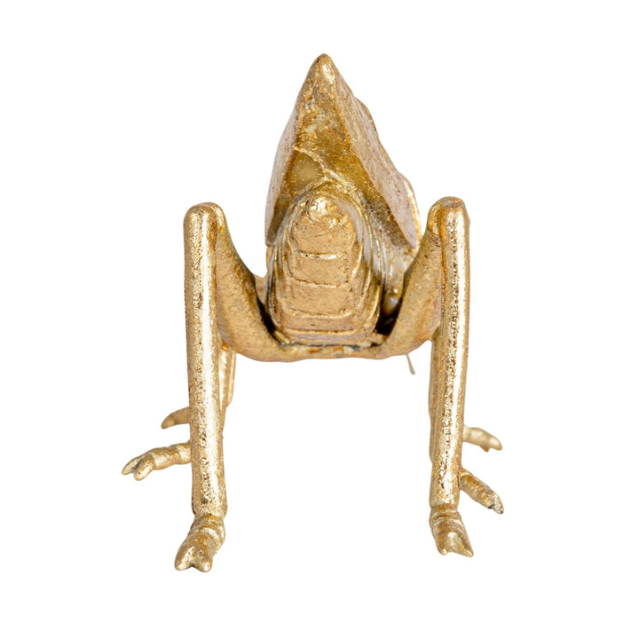 Gold Finish Grass Hopper